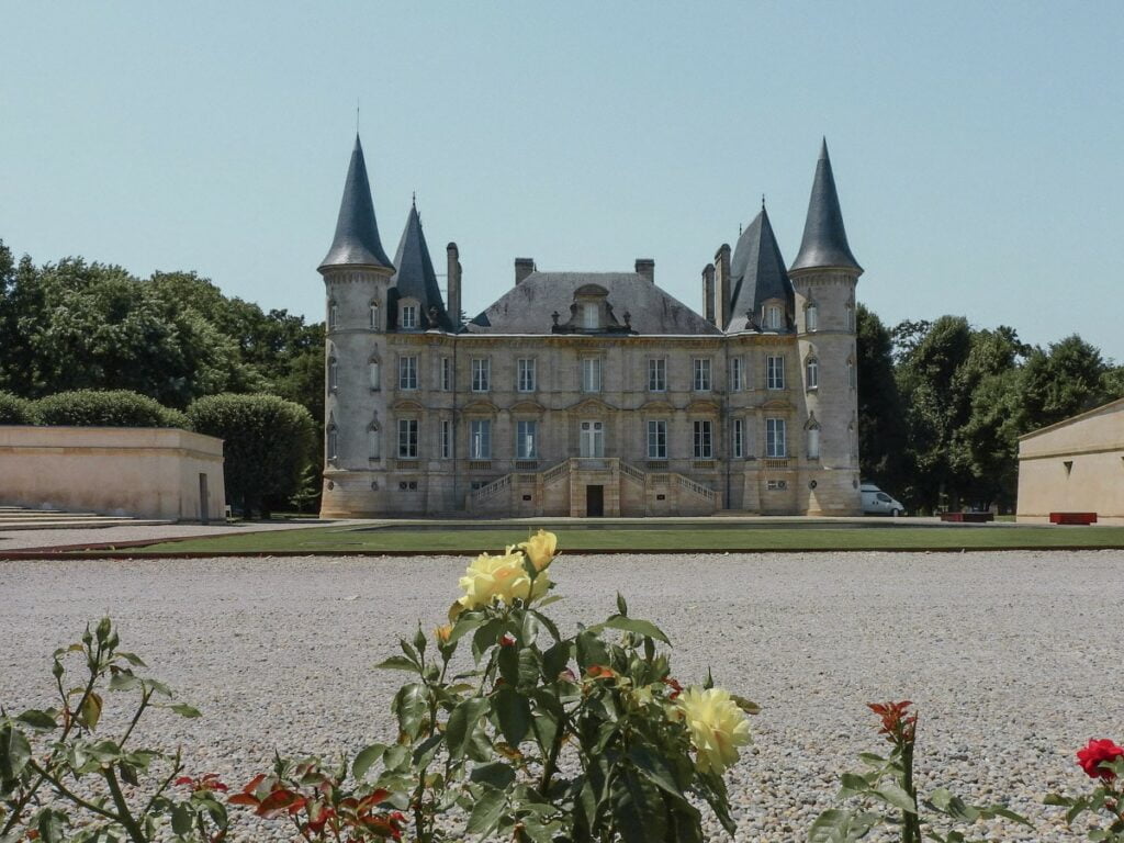 Medoc castle in France