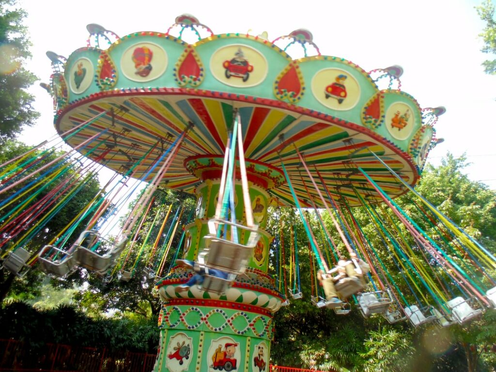 theme park carousel
