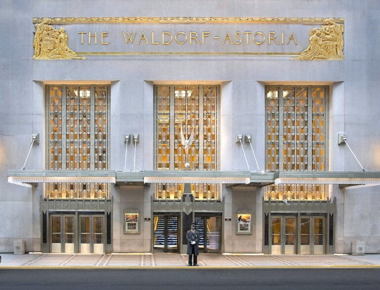 The Waldorf Astoria hotel