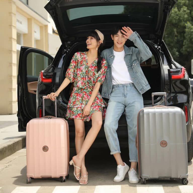 French luggage brand Delsey