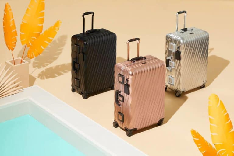 One of the most popular luggage brands Tumi