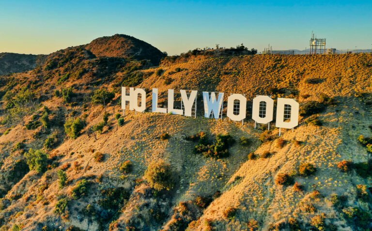 Hollywood sign