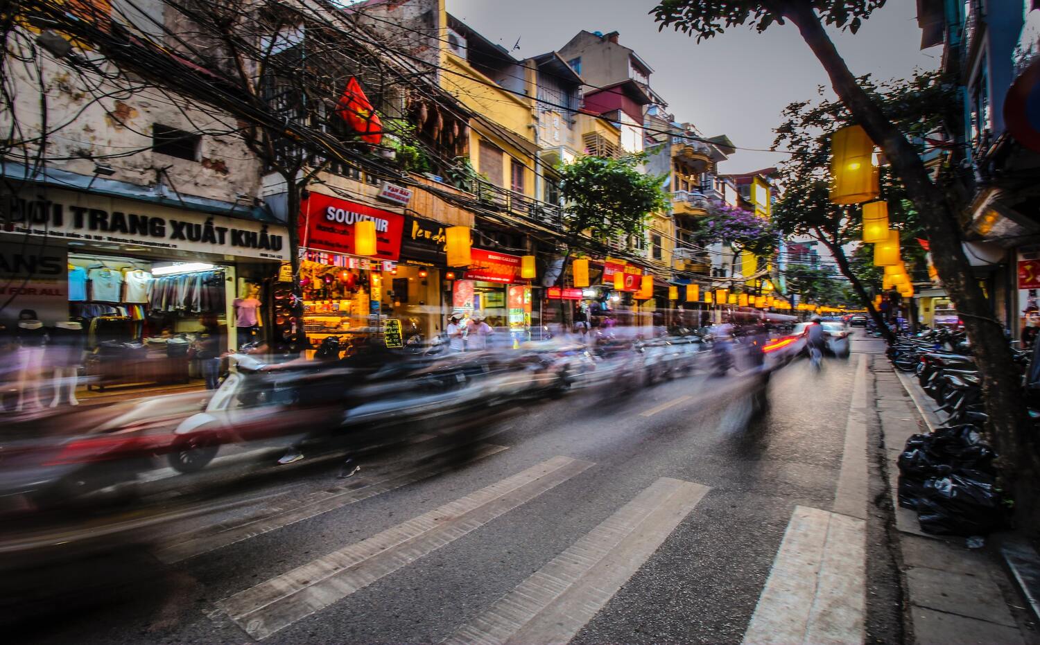 hanoi old quarter vietnam